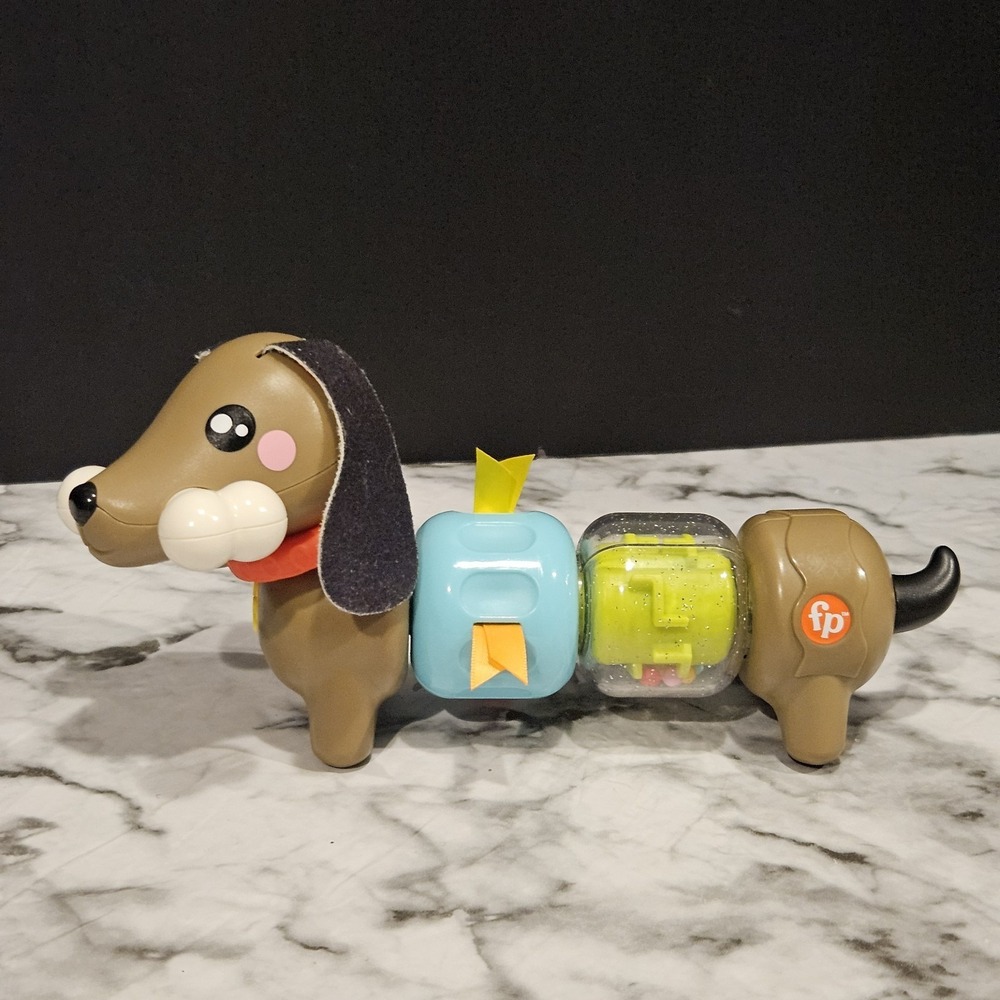 Fisher-Price FP Pets Click & Spin Activity Pup Sensory Toy‎ HTW91 Discontinued